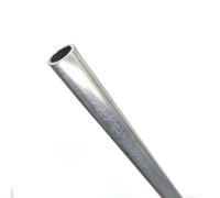 Leluo Lightweight Aluminum Alloy Round Tube Versatile for Craft Project Bathtub Drain Pipe and Tent Support Buildings(100mm 35x7.5mm)
