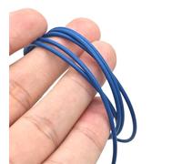 Leluo Silver Plated Aluminum Conductive Silicone Rubber Strip for Electromagnetic Shielding Waterproof Sealing industry(1.02mm)