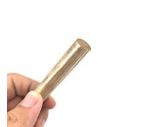 Leluo Solid Brass Round Bar Rod 8mm 10mm 12mm 15mm 18mm 20mm 22mm 25mm 28mm 30mm 32mm 35mm 40mm 45mm 50mm 60mm 70mm 80mm 90mm 100mm Toughness(8x100mm)