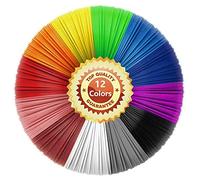 LELYFIT 3D Pen Filament 1.75mm, 3D Pen Filament PLA, Each Color 5 Meters, 3D Pen Colors Pack for 3D Printing Pen Enthusiasts(12 Colors)