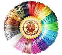 LELYFIT 3D Pen Filament 1.75mm, 3D Pen Filament PLA, Each Color 5 Meters, 3D Pen Colors Pack for Students & Adults (18 Colors)
