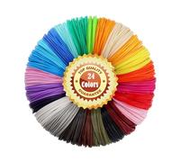 LELYFIT 3D Pen Filament 1.75mm, 3D Pen Filament PLA, Each Color 5 Meters, 3D Pen Colors Pack for Students & Adults (24 Colors)