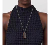 LEMA* harmonica necklace fever same style personality simple travel vacation style light luxury niche long harmonica necklace