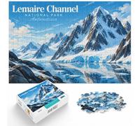 Lemaire Channel National Park Antarctica Jigsaw Puzzle, 1000 Piece | For a useful gift beyond Christmas Day, this adult jigsaw puzzle with 1000 pieces offers a longer activity for the holidays.