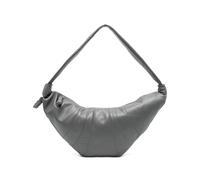 LEMAIRE Croissant knot lambskin shoulder bag - Grey One Size