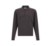 LEMAIRE Mouliné Wool Polo Shirt S