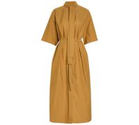 Lemaire Reversible Belted Cotton and Silk-blend Midi Dress - Light Brown - 34 (UK6 / XS)