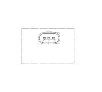 Lemark Crank Sensor D-Shape 549 mm Compatible With Seat Leon 2000-2006 LCS347 19105 SEB1601 12004149