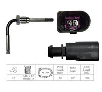 Lemark Exhaust Gas Temp Sensor D-Shape 505 mm Compatible With Audi A6 Allroad 2006-2011 LXT267 LGS7144 27264