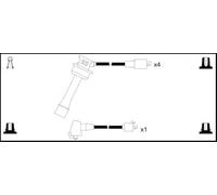 Lemark Ignition Leads 163 mm Durable Compatible With Toyota MR2 1990-1991 HOES1121 76217