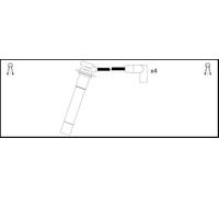Lemark Ignition Leads Durable Compatible With Lotus Elise 1999-2001 HOES302 73426