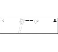 Lemark Ignition Leads Durable Compatible With Mazda 323 1994-1998 HOES1168 76264