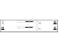 Lemark Ignition Leads Durable Compatible With Subaru Justy 1992-1996 HOES675 73721