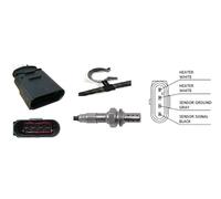 Lemark Oxygen Sensor 675 mm Direct Fit Compatible With Audi A6 2001-2005 LLB138 LEB946 64190 022906262AH