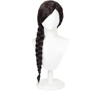 LeMarnia Wicked Costume Wig Brown Long Braid Wig for Women Halloween Paty Cosplay Wig