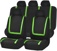 LEMAS Car Seat Cover Sets for Audi A4 B8 berline 2008-2016, 5 Seats Full Surround Seat Protector Comfortable and Breathable Interior Accessories,D-Green
