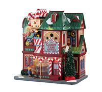 Lemax 05681 The Candy Cane Works Village Building, Multicolored