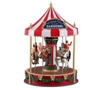 Lemax Christmas Village Christmas Cheer Carousel Battery Operated (4.5V) - 14821