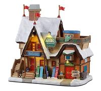 Lemax Christmas Figurine Yonder Peak Ski & Snowboard School, Polyresin | Charlies