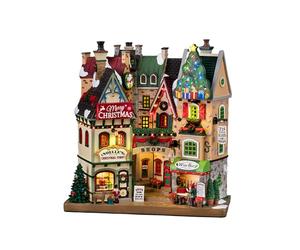 Lemax 15804 Christmas Village Facade: Tis the Season Shops