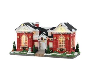 Lemax 15810-UK Norman Rockwell Lighted Buildings: Public Library