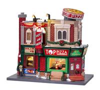 Lemax 25860 - Harvest Crossing - Sights & Sounds: Top Pizza BRAND NEW