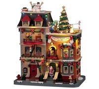 Lemax 25861 - Santa's Wonderland - Sights & Sounds: Santa's Rooftop Bash NEW