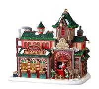 Lemax Christmas Village Santas Reindeer Stables - 25926