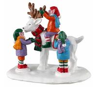 Lemax 33629 Santa's Wonderland Accessory: Reindeer Snowman