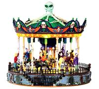 Lemax 34605-UK Spooky Town Sights & Sounds: Scary-Go-Round
