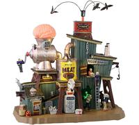 Lemax 35008-UK Spooky Town Sights & Sounds: Mystery Meat Canning Co.