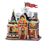 Lemax Sights & Sounds Tea With Mrs. Claus, Resin | Charlies
