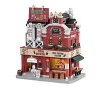 Lemax 35034 Caddington Village Lighted Building: Derby & Sons Brewing Co.