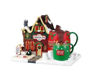 Lemax 35070 Santa's Wonderland Lighted Buildings: Hot Chocolate Spa