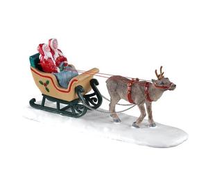 Lemax 3514 Caddington Village Accessory: North Pole Sleigh Ride