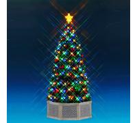 LEMAX Musical Tree with LED Lights H39 x 17 x 17 cm