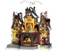 Lemax 55026-UK Caddington Village Sights & Sounds: Holiday Christmas Shoppe
