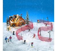 Lemax Apres-Ski Lodge Set, House Set, #56676