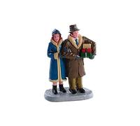 Lemax 82611 Caddington Village Figurine: Christmas Couple, 4 x 3 x 8 cm