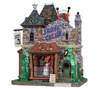Lemax 85662 Frank's Salon Spooky Town Lighted Building Halloween Decor