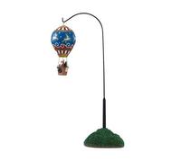 Lemax Battery Operated Christmas Festive Figurine - Reindeer Hot Air Balloon