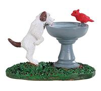 Lemax - Bird Bath Dog Fountain