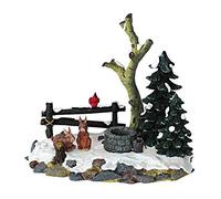 LEMAX BUNNIES IN THE SNOW - CURIOUS BUNNIES COD 13353 VILLAGE NATIVITY