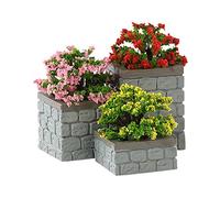 Lemax - Caddington Village - Accessory: Flower Bed Boxes (Set of 3)