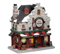 Lemax Christmas Village Carmellas Wine And Chocolate Tasting Room - 35062