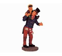 Lemax Caddington Village Collection Bob Cratchit & Tiny Tim Figurine #02403