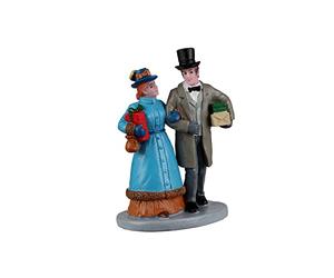 Lemax - Caddington Village - Figurine: Christmas Shopping Date