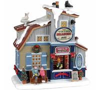 Lemax Christmas Village Tis The Season Skate Rentals Battery Operated Led -25883