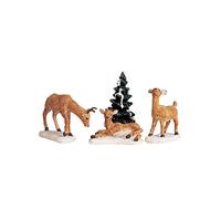 Lemax Christmas - Dad And Fawns Set Of 4 (92299)
