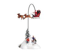 Lemax Christmas Festive Figurine Santa Claus Is Coming To Town, Adaptor Included